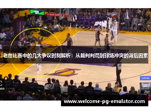 老詹比赛中的几大争议时刻解析：从裁判判罚到球场冲突的背后因素